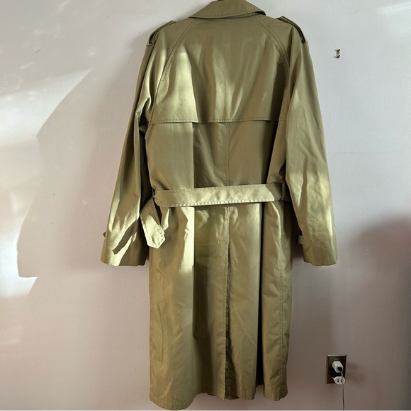 Vintage London Fog Men’s Lined Trench 42L - Picture 3 of 10